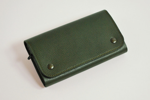 【訂單生產】錢包包裝-L [綠色] 第1張的照片