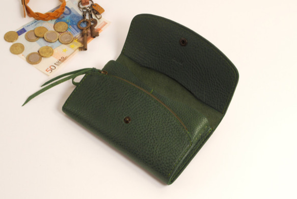 [定做] 錢包包裹-L (HL) [綠色] 第3張的照片