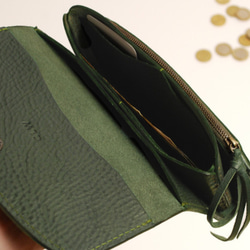 [定做] 錢包包裹-L (HL) [綠色] 第5張的照片