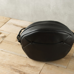 【受注製作】ショルダーバッグ niwr ［ブラック］ 2枚目の画像