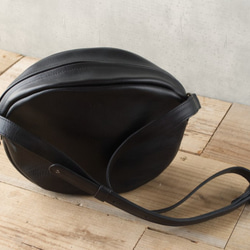 【受注製作】ショルダーバッグ niwr ［ブラック］ 3枚目の画像