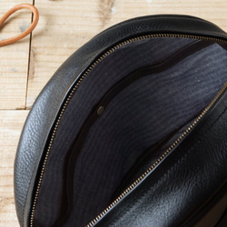 【受注製作】ショルダーバッグ niwr ［ブラック］ 6枚目の画像