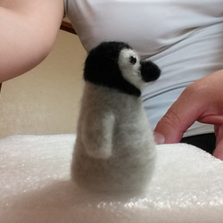 指人形　ペンギン　小 2枚目の画像