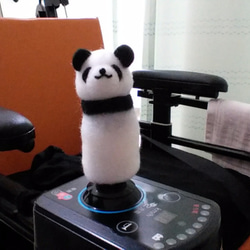 電動車椅子の操作レバーのカバー　※受注制作 1枚目の画像