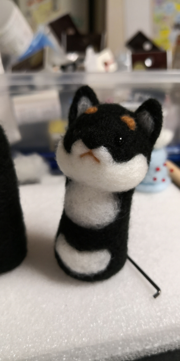 電動車椅子の操作レバーのカバー　※受注制作 3枚目の画像