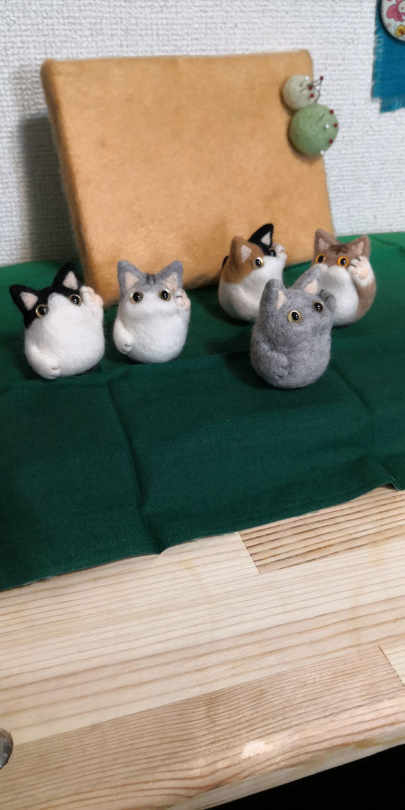 受注制作　招きたい猫 5枚目の画像