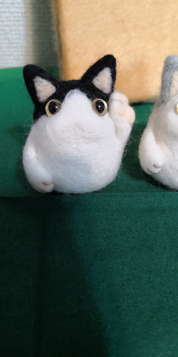 受注制作　招きたい猫 6枚目の画像