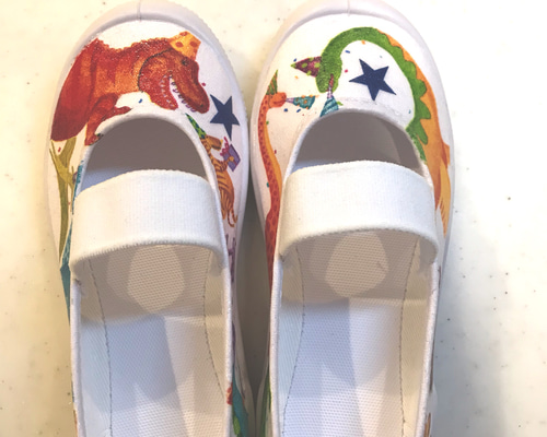 オーダー用♥上履きデコパージュ オーダー☆デコパージュ上履き 靴 K＊Smama 通販 4639671