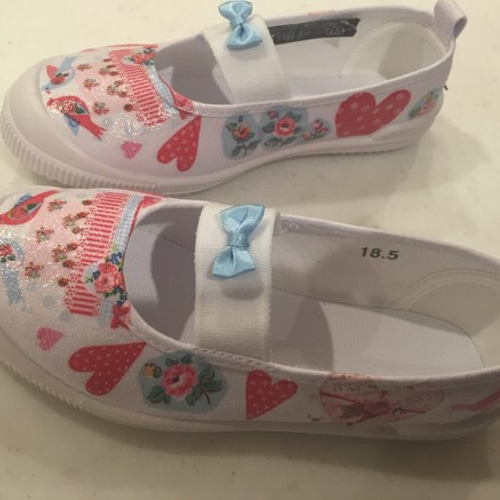 オーダー用♥上履きデコパージュ