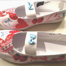 お名前入れ無料♪オーダーメイド♪デコパージュ上履き♪クルマ その他