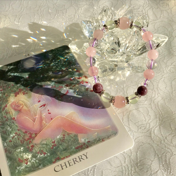 《…桜の天使…》（『The TREE ANGEL ORACLE / 34 CHERRY』より、メッセージのお手紙付き。） 1枚目の画像