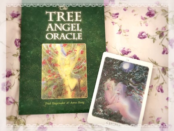《…桜の天使…》（『The TREE ANGEL ORACLE / 34 CHERRY』より、メッセージのお手紙付き。） 4枚目の画像