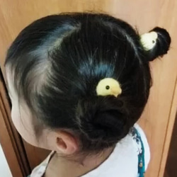 ひよこさん ヘアゴム 3枚目の画像