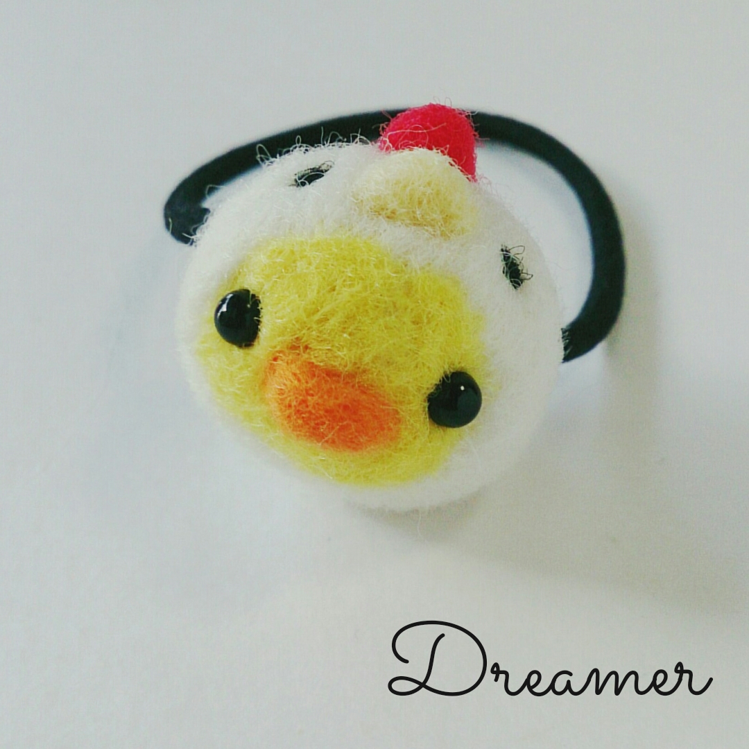 ✿羊毛フェルト✿ぽってりしろくまさん✿ニワトリさん✿ヒヨコちゃん✿ひまわり✿ ✿羊毛フェルト✿ぽってりしろくまさん✿ニワトリさん✿ヒヨコちゃん
