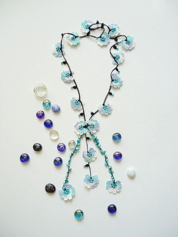 珠石刺繡Lariette大理石 第2張的照片