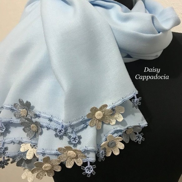 けかこ様特別オーダー ストール デイジー刺繍ショップ 通販｜Creema 