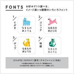 ＼2024人気作品選出✨／『絵本みたいな、お名前シール』2冊セット |  耐水ノンアイロンなど5種類の素材から選べる 5枚目の画像