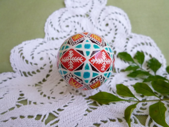 イースターエッグ(PYSANKY)　待ち遠しい春に٩( ᐛ )و 6枚目の画像