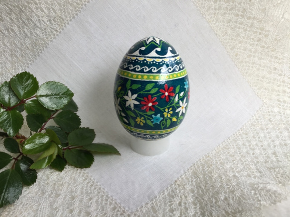 イースターエッグ(PYSANKY)　待ち遠しい春に٩( ᐛ )و 1枚目の画像