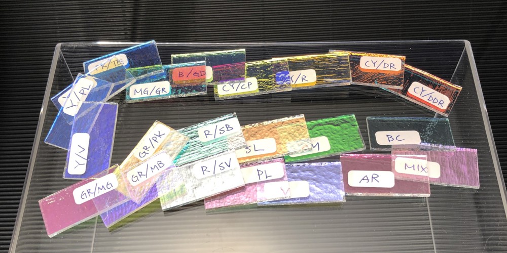 Fukage ガラス EKG-002 切子風ガラス 八角格子 フロスト｜オーダーガラス板.com