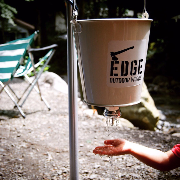 【受注生産】Edge Outdoor Works＂Easy Hand Washer＂ 4枚目の画像