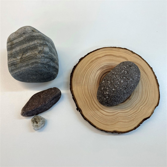 「マルタ座」 かませ石セット（皮つき）[m5-1031c] 2枚目の画像