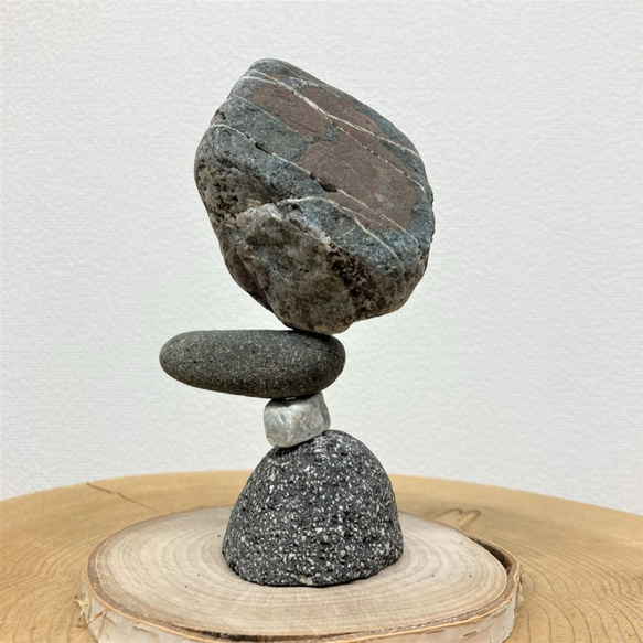 「マルタ座」 かませ石セット（シラカバ）[m11-0901c] 3枚目の画像