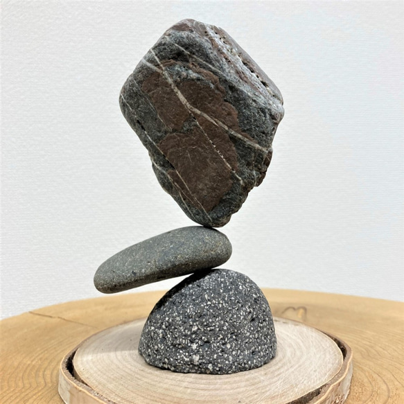 「マルタ座」 かませ石セット（シラカバ）[m11-0901c] 4枚目の画像
