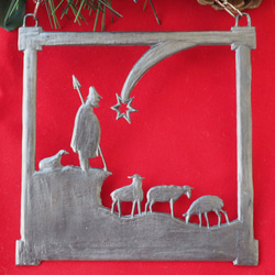窓•壁飾り☆エルサレムの羊飼い 3枚目の画像