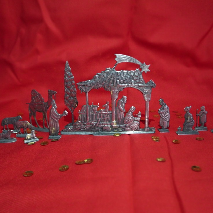 キリストの降誕　クリッペ（ミニチュア）