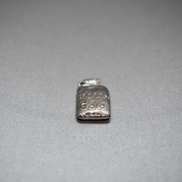 ドイツの錫細工のラッキーチャーム/～1万ゴールドのコイン袋～ 5枚目の画像