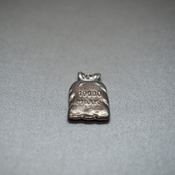 ドイツの錫細工のラッキーチャーム/～1万マルクのコイン袋～ 5枚目の画像