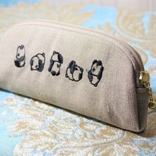 1672.ハンドメイド　16.5cmペンケース　yukiemon パンダ倶楽部 Amazon.co.jp: カミオジャパン(Kamiojapan) もちもちぱんだ