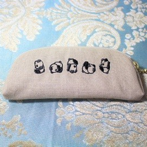 1672.ハンドメイド　16.5cmペンケース　yukiemon パンダ倶楽部 楽天市場】【メーカー公式／クローズピン】あだちかな Adachi