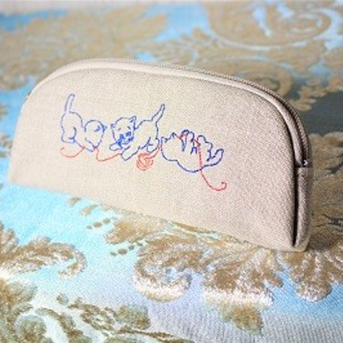 ハンドペイント眼鏡ケース猫・NOLLEY'Sトップス・婦人体温計・トレイおまとめ ハンドペイント眼鏡ケース猫・NOLLEY'Sトップス・婦人体温計