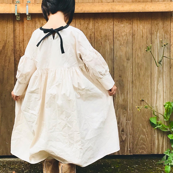 受注販売・送料無料】オーガニックコットン カンパーニュ ワンピース  