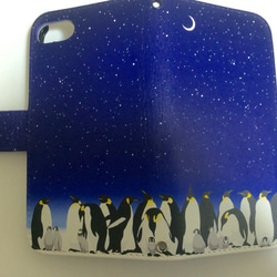 手帳型ケース PENGUINS Moon 2枚目の画像