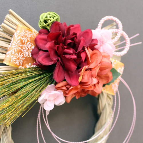 お正月飾り しめ縄リース2018 no.3 しめ縄・しめ飾り ChouChou Rose