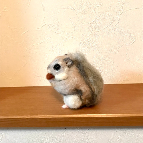 エゾモモンガ 羊毛フェルト よっちみかん 通販 11751401｜Creema(クリーマ)