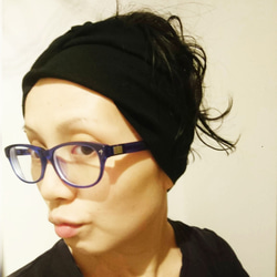 Tubitino Turban <Violet> (頭が痛くならないヘアバンド) 2枚目の画像