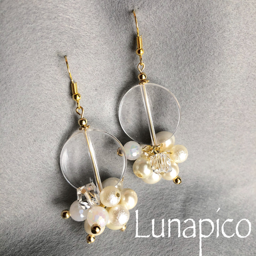 1004】☆Perl series☆ clearparts &Perlピアス ピアス
