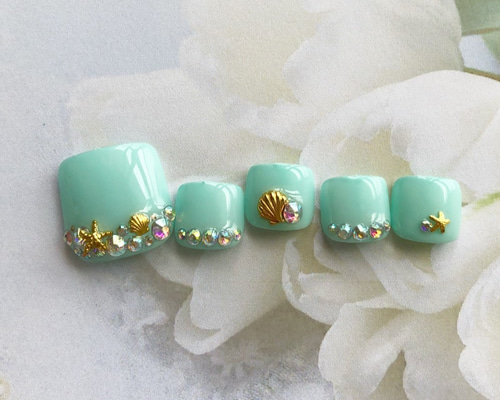 ネイルチップ・付け爪 mint 0_dd412465bfc817a2a49aabbd33be