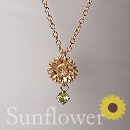 向日葵☆夏の花☆ひまわりのペンダント ネックレス ネックレス 向日葵☆夏の花☆ひまわりのペンダント ネックレス ネックレス