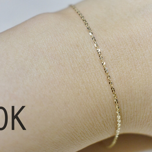 10k イエローゴールド ブレスレット ブレスレット RANG 通販｜Creema 