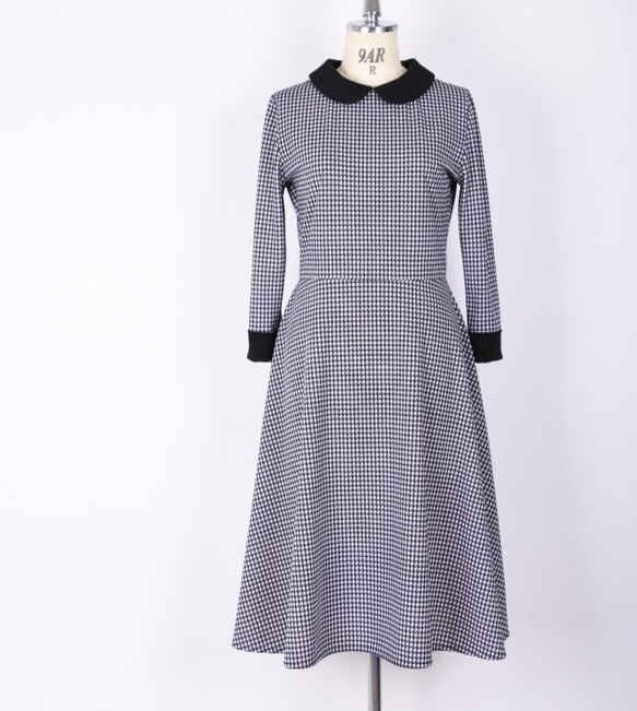 オーダーサイズ　フォーマル　フレア　ワンピース