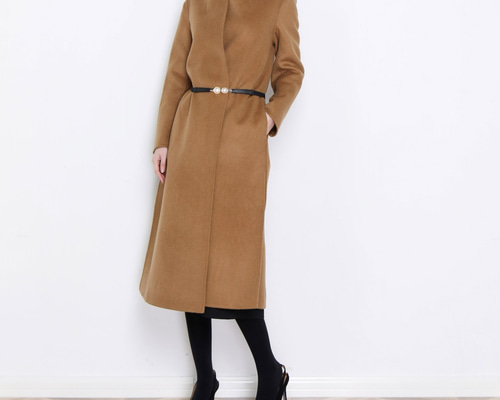 16色 手縫い ウール リバーシブル生地 ロングコート☆オーダーメイド可