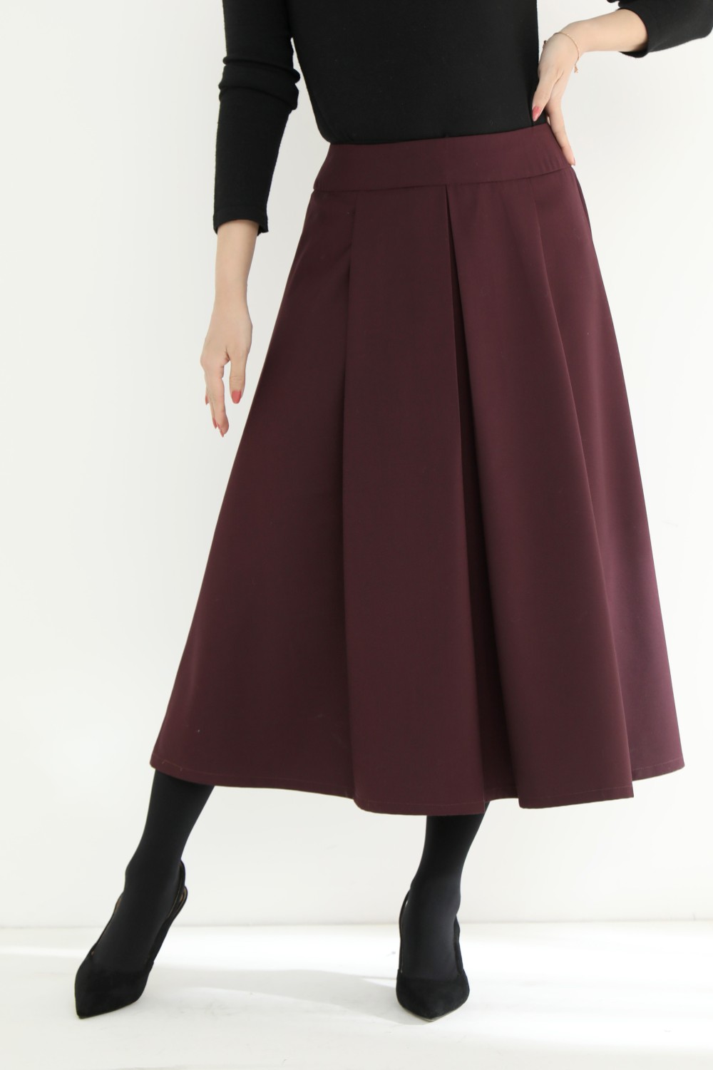 16色展開　タック　スカート☆オーダーメイド可