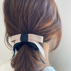 郊遊雙色絲帶⋈﻿小馬掛鉤（黑） 第1張的照片