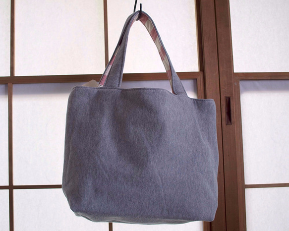 寝てる柴Bag【５号】 3枚目の画像