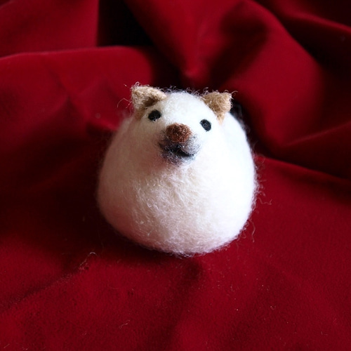 羊毛フェルト 柴犬 置物 羊毛フェルト 柴犬 羊毛フェルト kanken 通販 12700905｜Creema